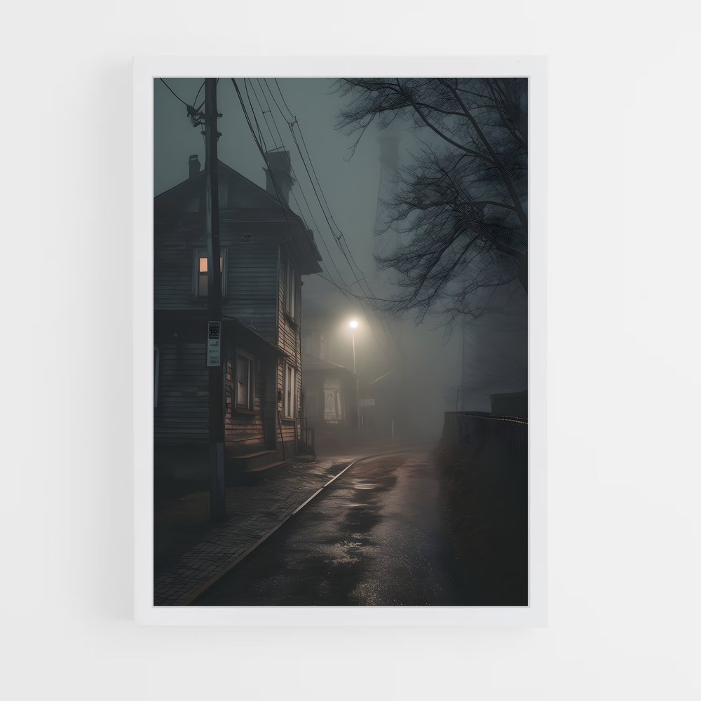 Poster Chemin de Brume – affiche Silent hill (vue 3)